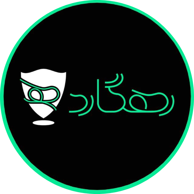 لوگوی رهگارد در منوی موبایل